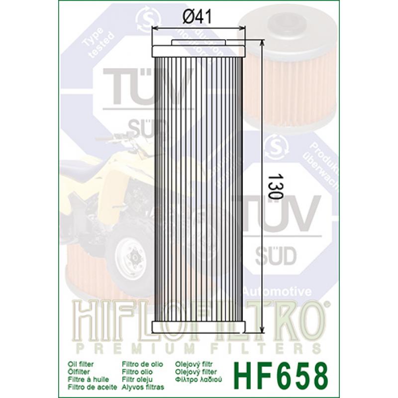 Фильтр масляный HIFLO HF658  